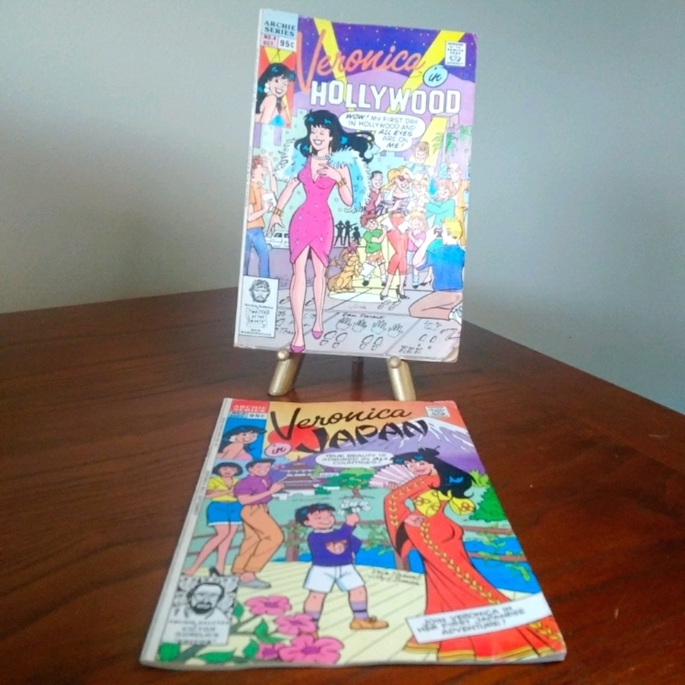 Veronica in japan and Hollywood vintage archie 89